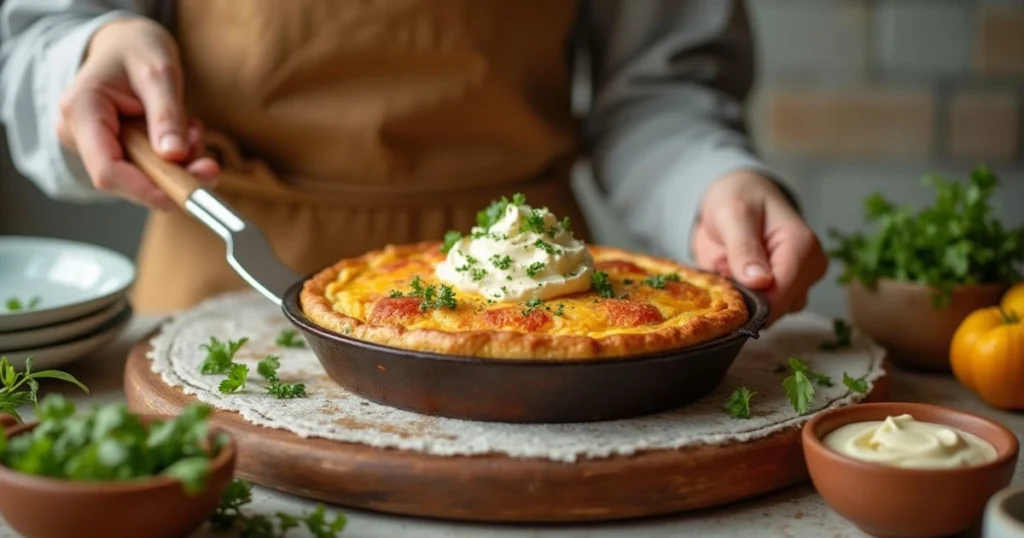 Sweet and Savory Pie Iron Cream cheese