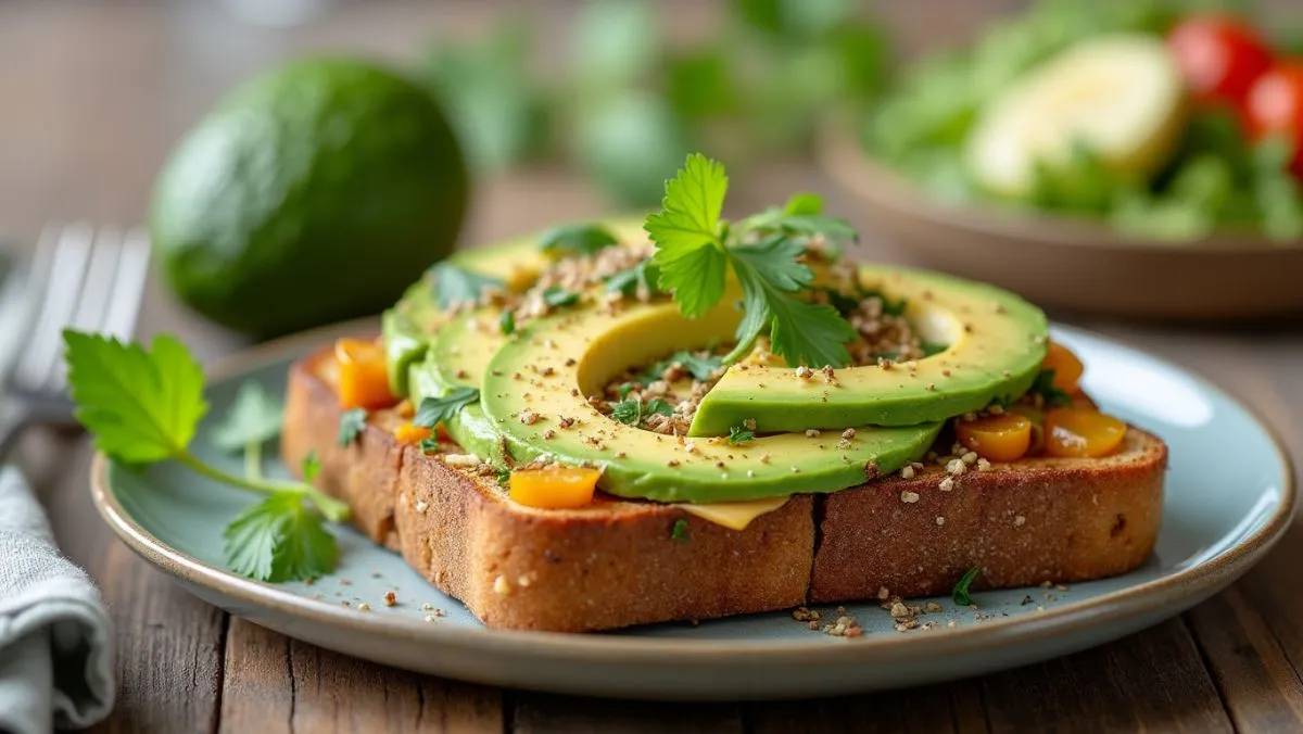 avocado on toast nutrition